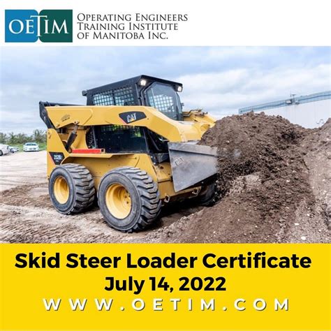 skid steer loader ticket|skid steer certification near me.